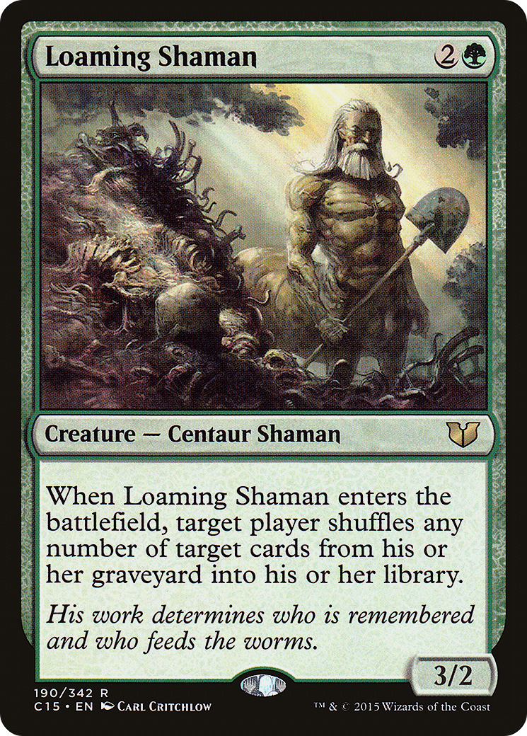 Loaming Shaman (190) - Commander 2015