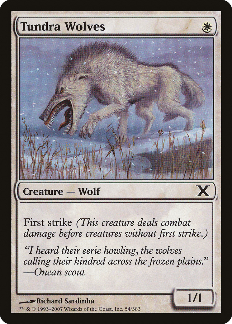 Tundra Wolves (054) - Tenth Edition