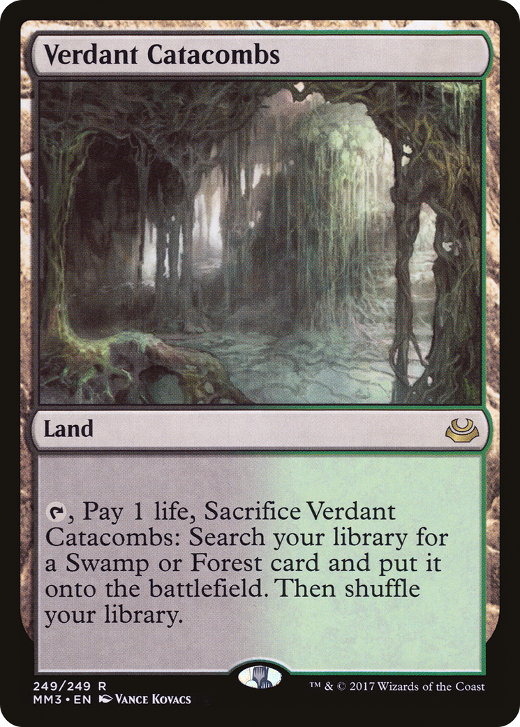 Verdant Catacombs (249) Foil - Modern Masters 2017
