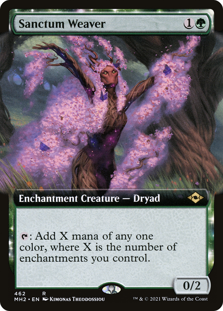 Sanctum Weaver (Extended Art) (462) Foil - Modern Horizons 2