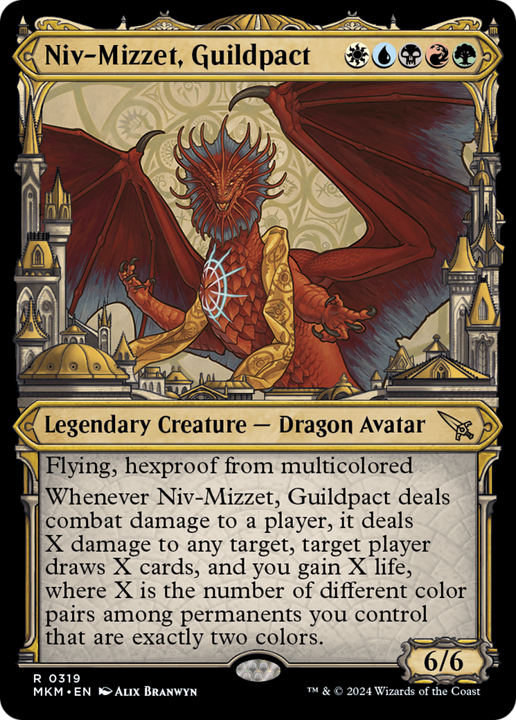 Niv-Mizzet, Guildpact (Showcase) (319) - Murders at Karlov Manor