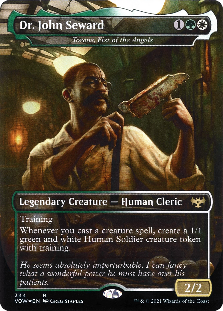 Dr. John Seward – Torens, Fist of the Angels (344) Foil - Innistrad: Crimson Vow