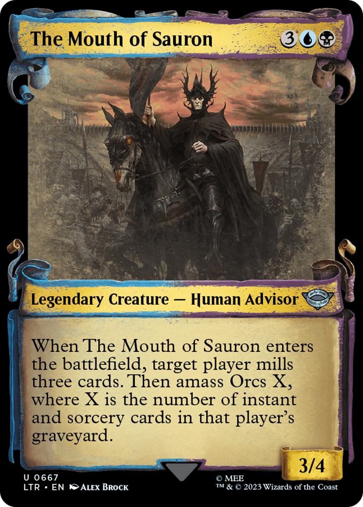 The Mouth of Sauron (Showcase Scrolls) (Showcase) (667) - The Lord of the Rings: Tales of Middle-earth