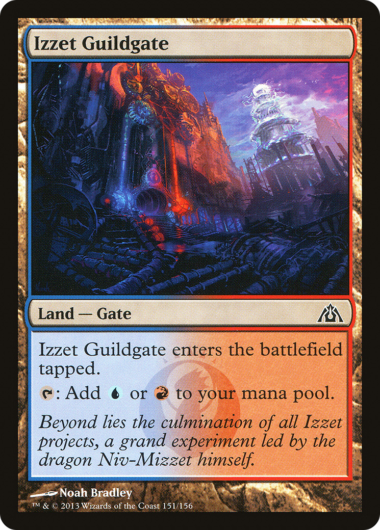 Izzet Guildgate (151) - Dragon's Maze