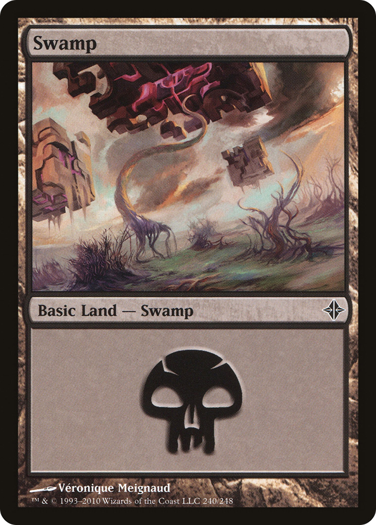 Swamp (240) - Rise of the Eldrazi