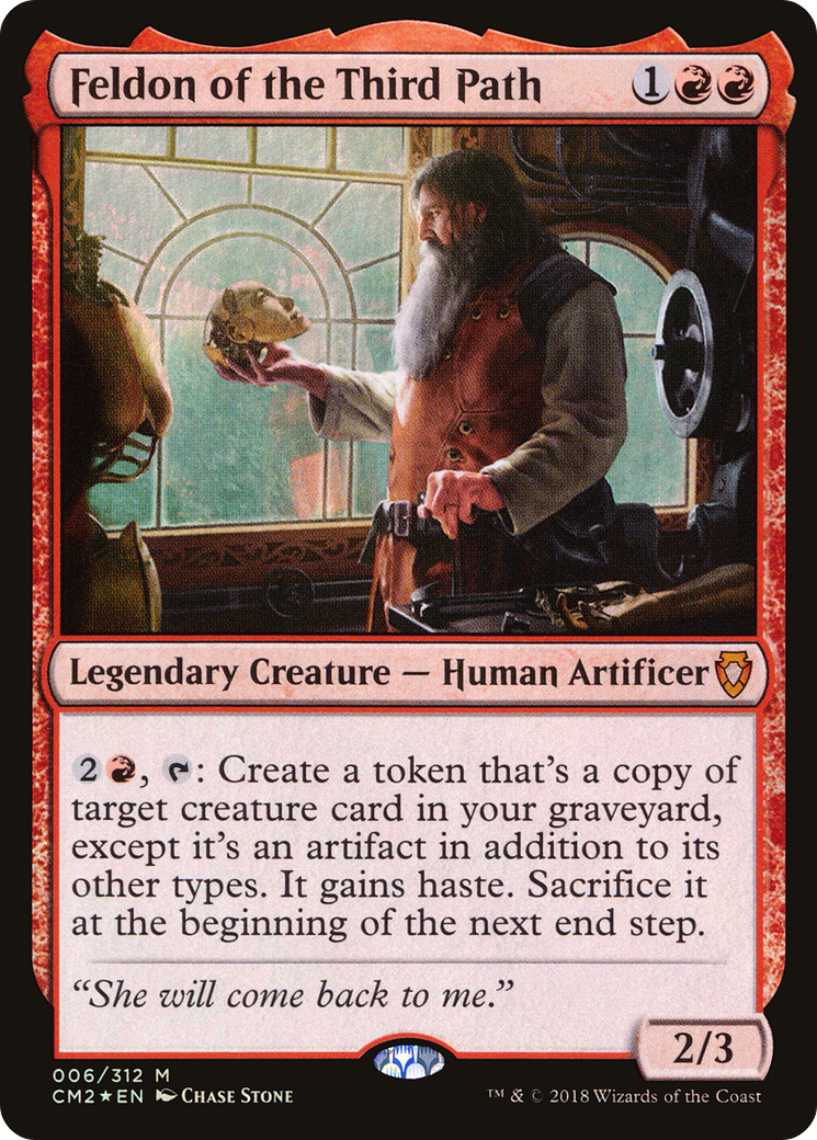 Feldon of the Third Path (006) Foil - Commander Anthology Volume II