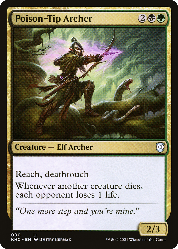 Poison-Tip Archer (090) - Kaldheim Commander