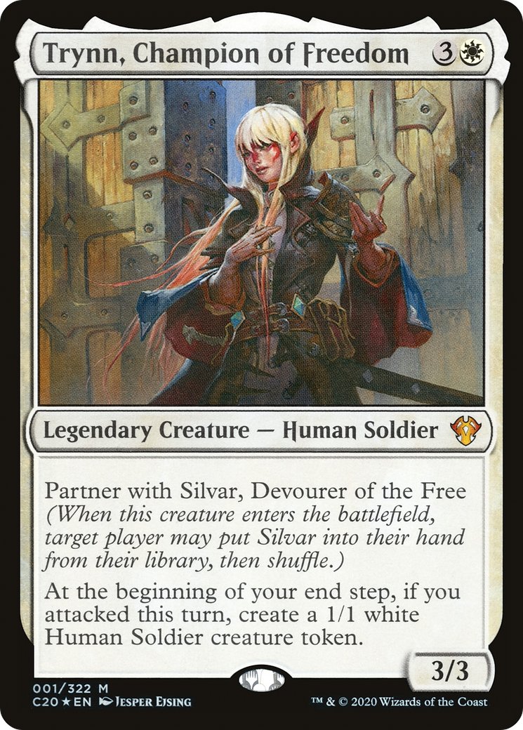 Trynn, Champion of Freedom (001) - Commander 2020