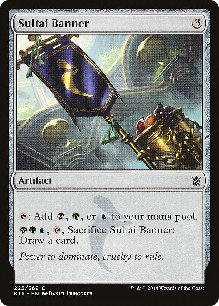 Sultai Banner (225) - Khans of Tarkir