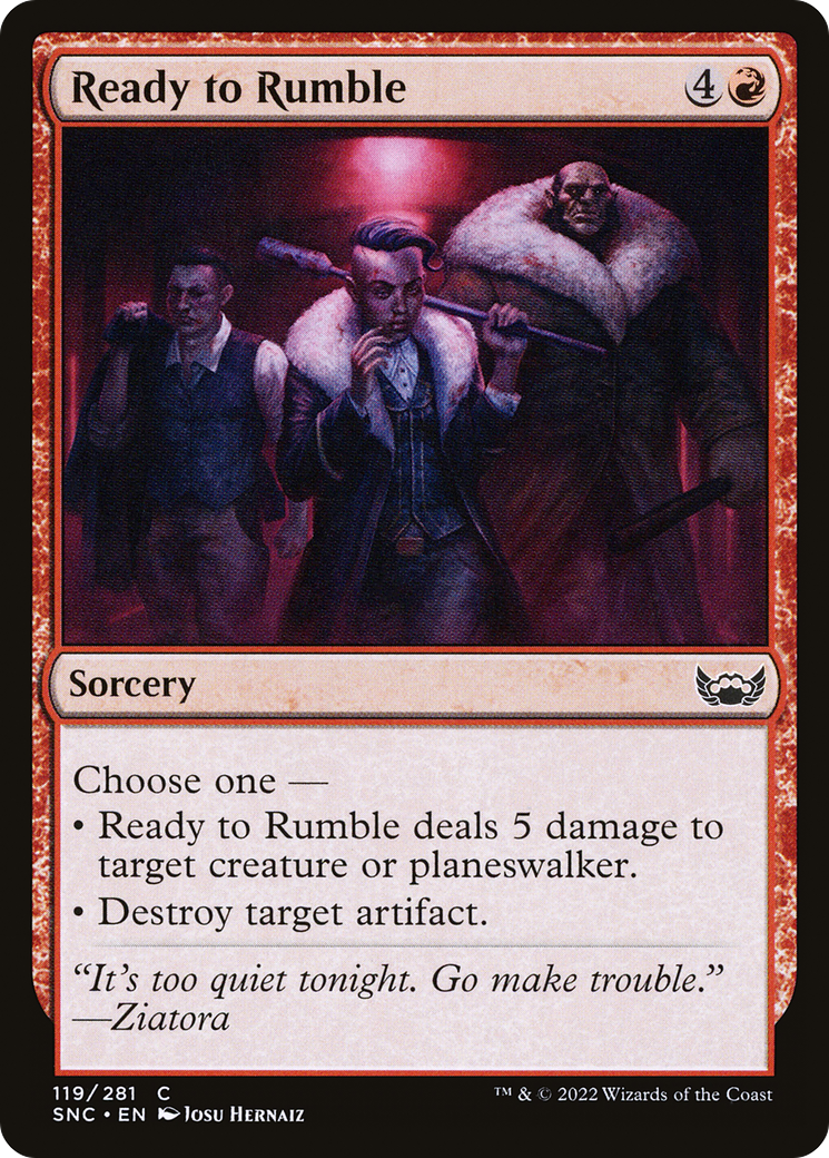 Ready to Rumble (119) - Streets of New Capenna