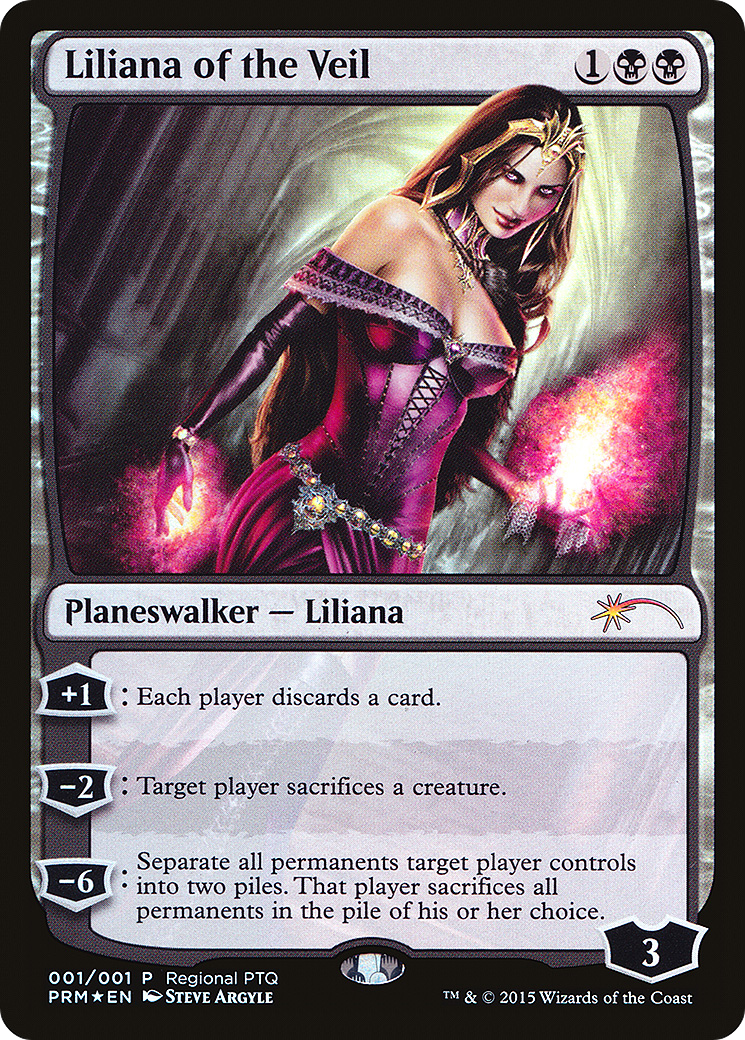 Liliana of the Veil (001) Foil - Pro Tour Promos