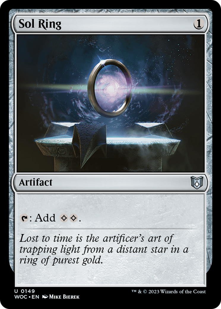 Sol Ring (149) - Wilds of Eldraine Commander