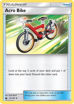 Acro Bike (123) Reverse Holofoil - Celestial Storm