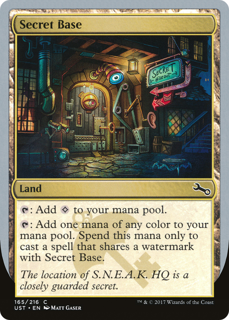 Secret Base (165b) - Unstable