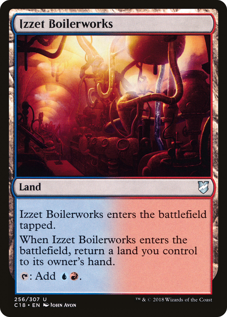 Izzet Boilerworks (256) - Commander 2018