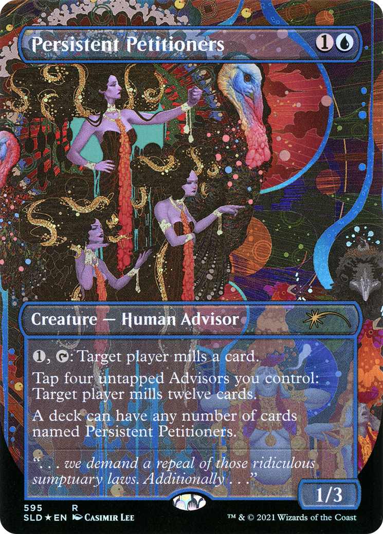 Persistent Petitioners (595) Foil - Secret Lair Drop