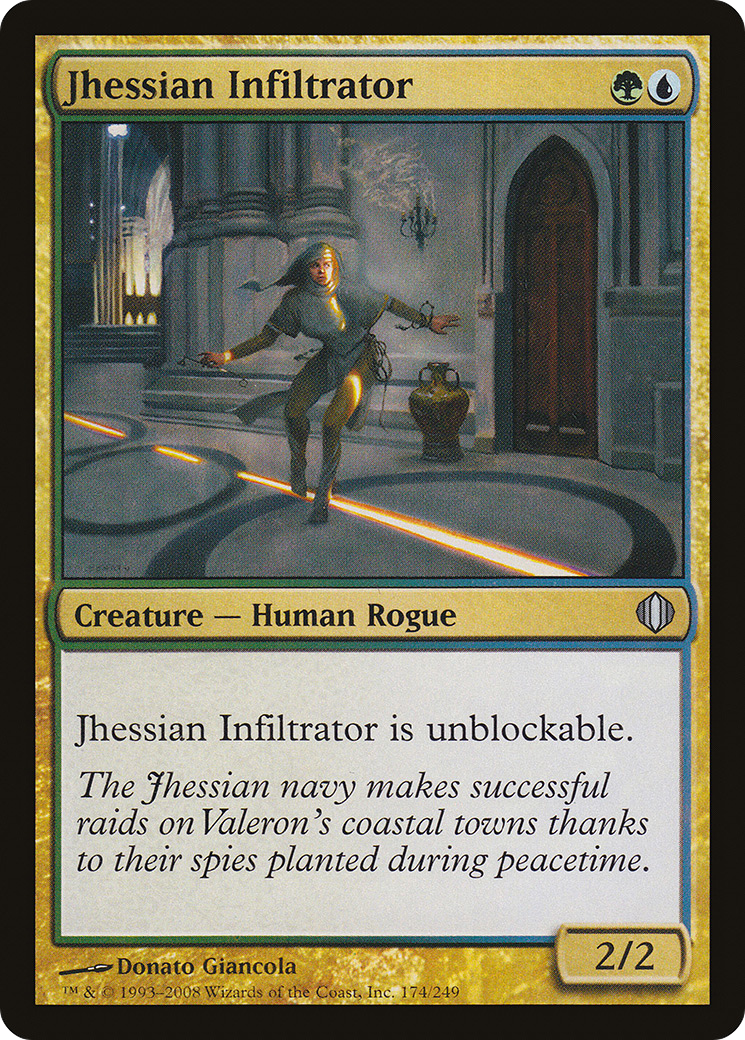 Jhessian Infiltrator (174) Foil - Shards of Alara