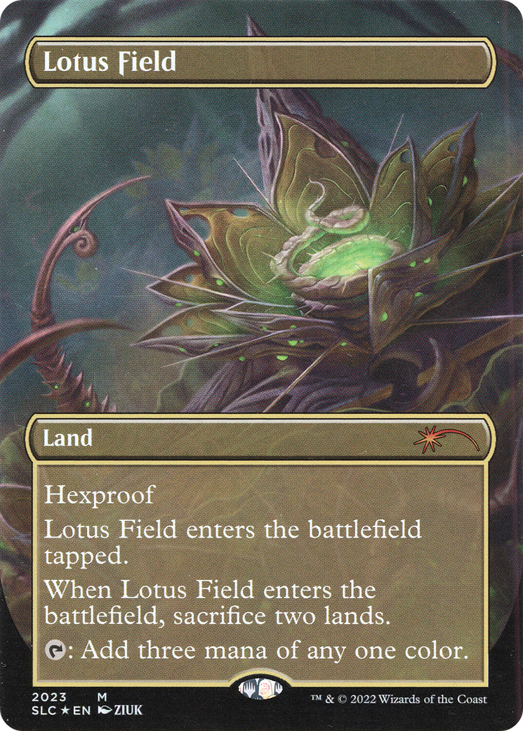 Lotus Field (2023) Foil - Secret Lair Countdown Kit