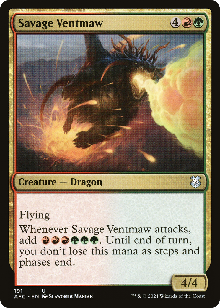 Savage Ventmaw (191) - Forgotten Realms Commander