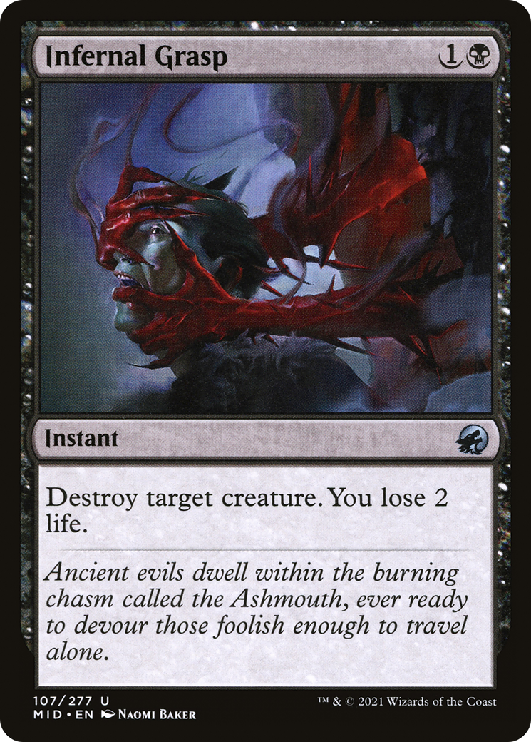 Infernal Grasp (107) - Innistrad: Midnight Hunt
