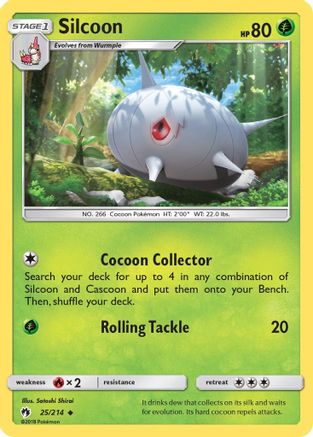 Silcoon (25) - SM Lost Thunder