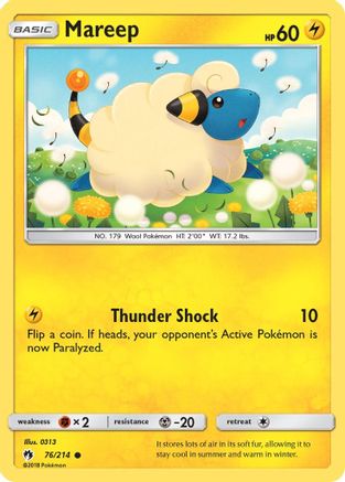 Mareep (76) (76) - SM Lost Thunder