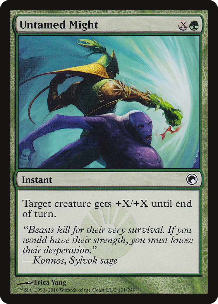 Untamed Might (131) - Scars of Mirrodin