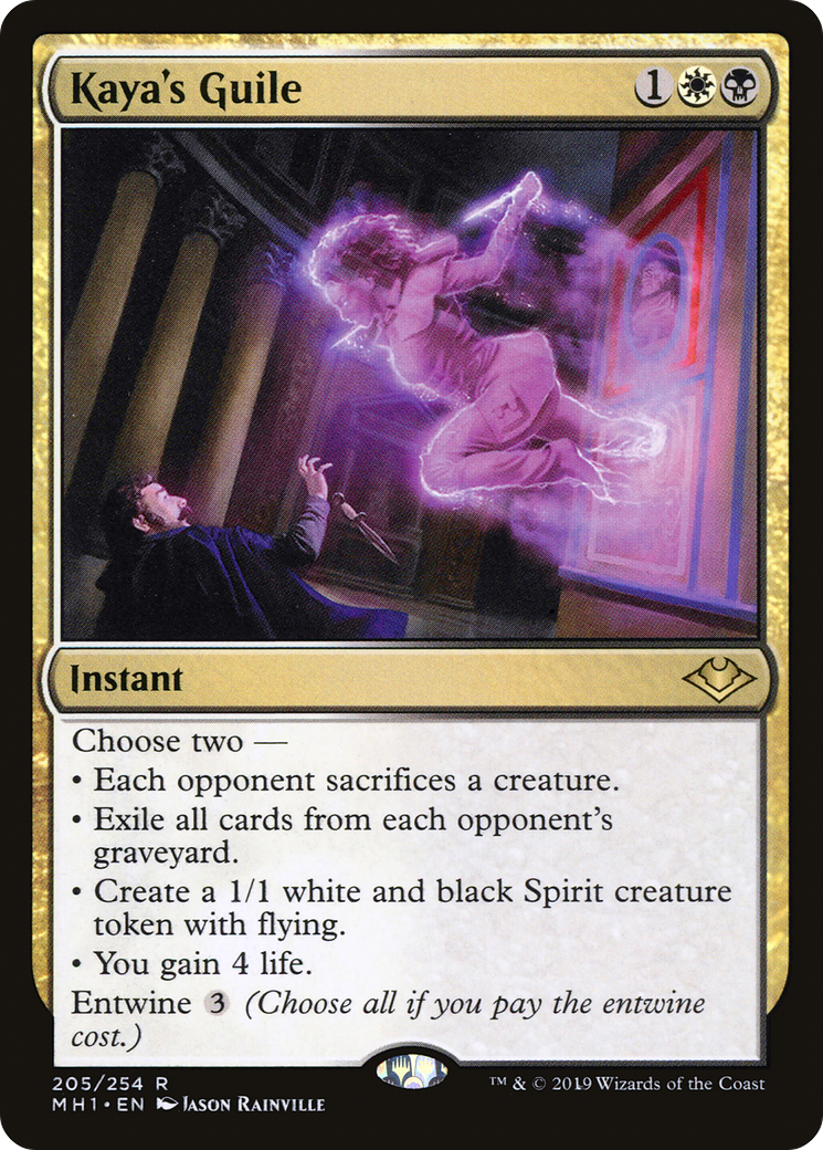 Kaya's Guile (205) Foil - Modern Horizons