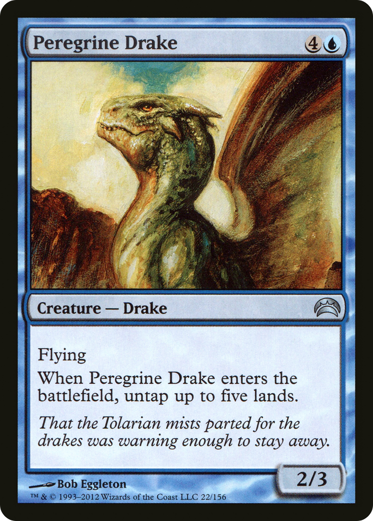 Peregrine Drake (022) - Planechase 2012