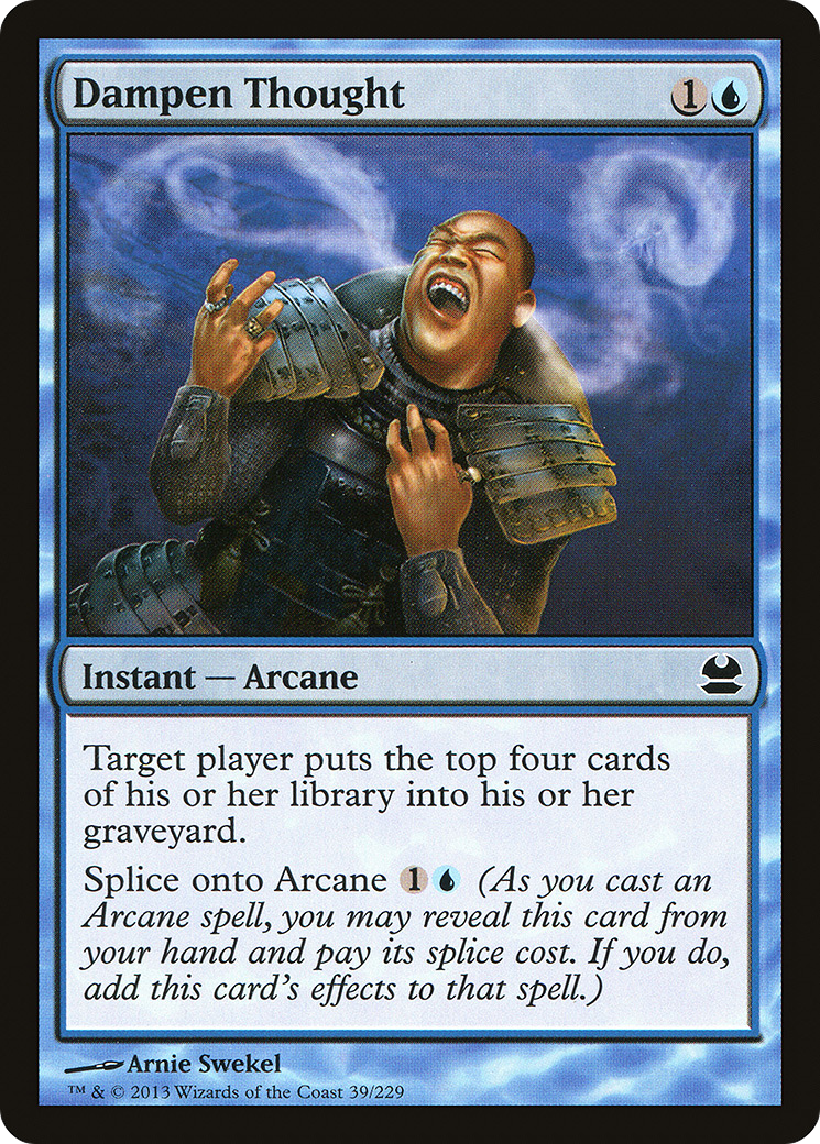 Dampen Thought (039) Foil - Modern Masters