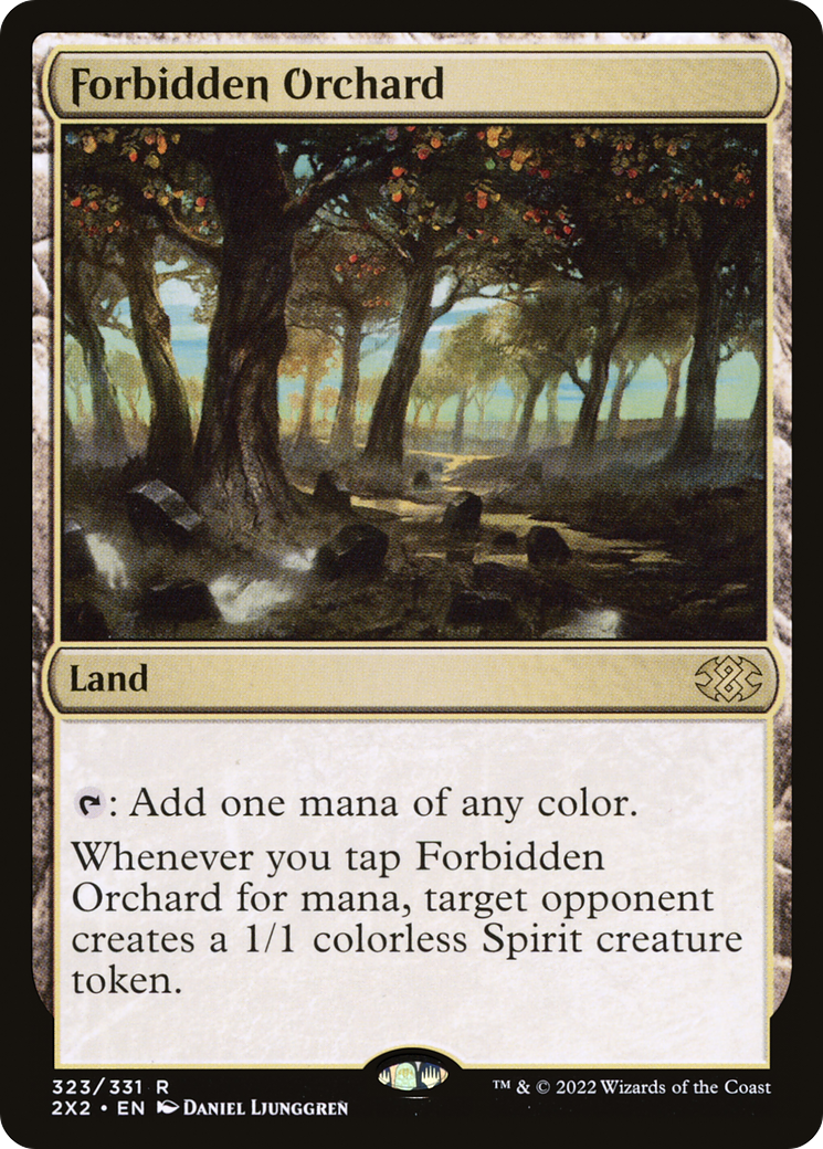 Forbidden Orchard (323) Foil - Double Masters 2022