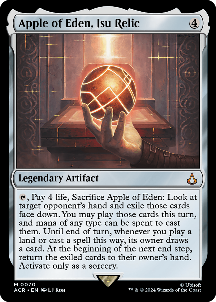 Apple of Eden, Isu Relic (070) - Assassin's Creed