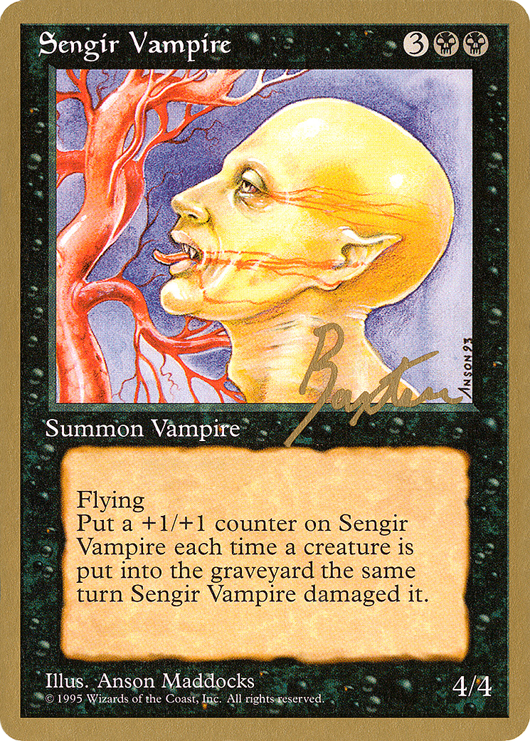 Sengir Vampire - 1996 George Baxter (4ED) - Pro Tour Collector Set