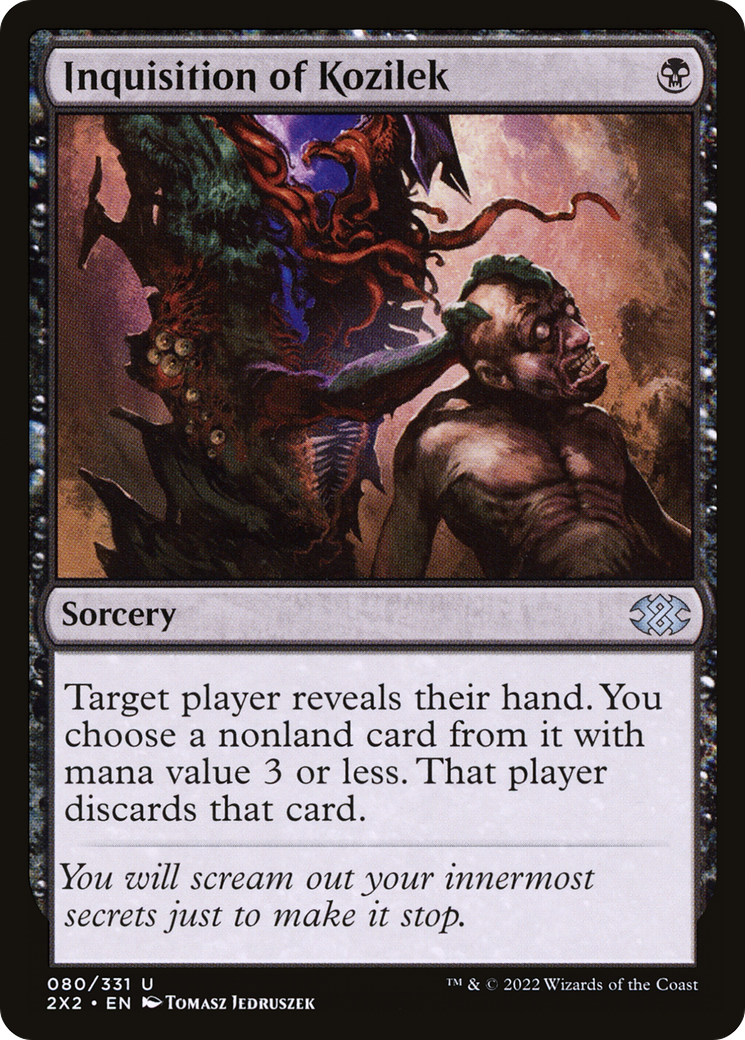 Inquisition of Kozilek (080) Foil - Double Masters 2022