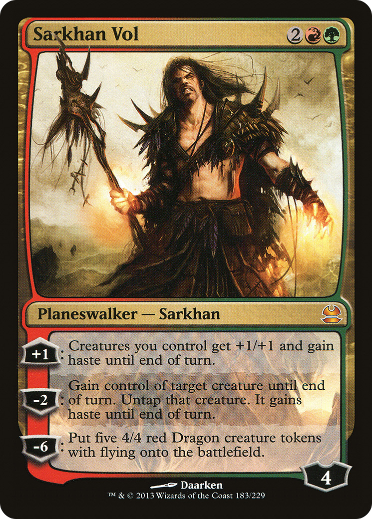 Sarkhan Vol (183) Foil - Modern Masters