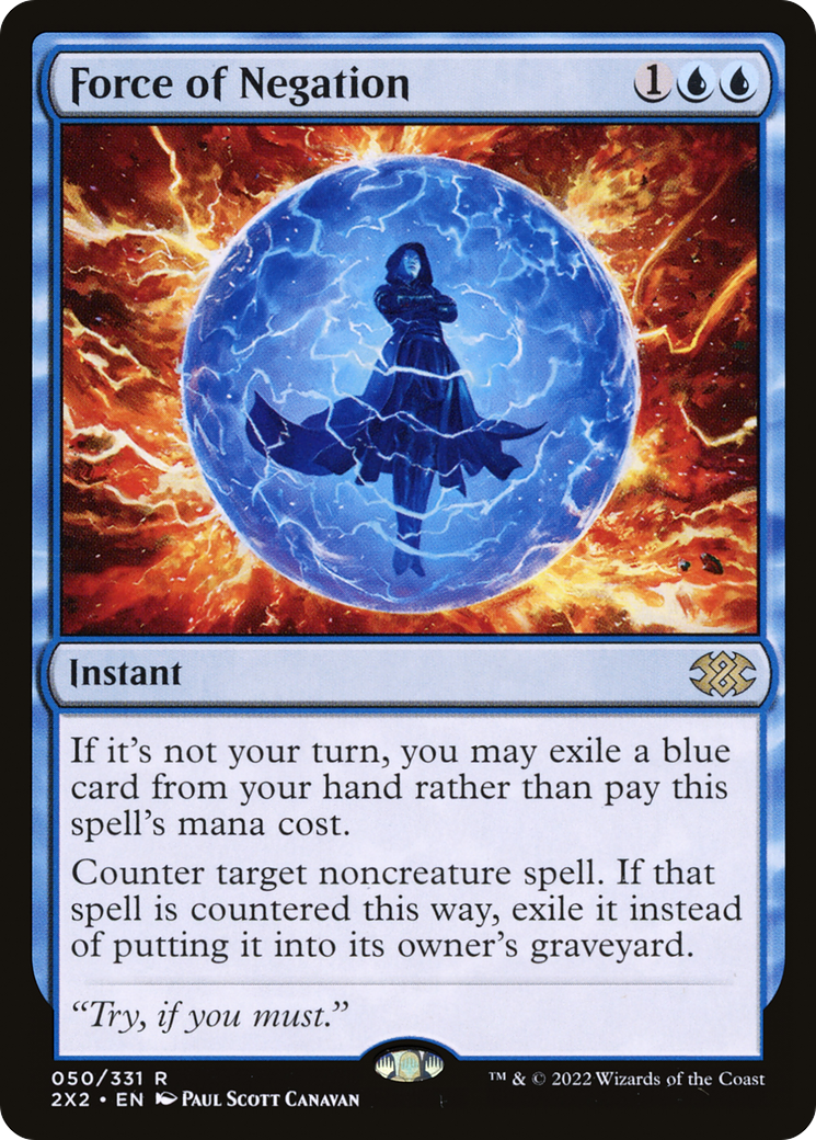 Force of Negation (050) - Double Masters 2022