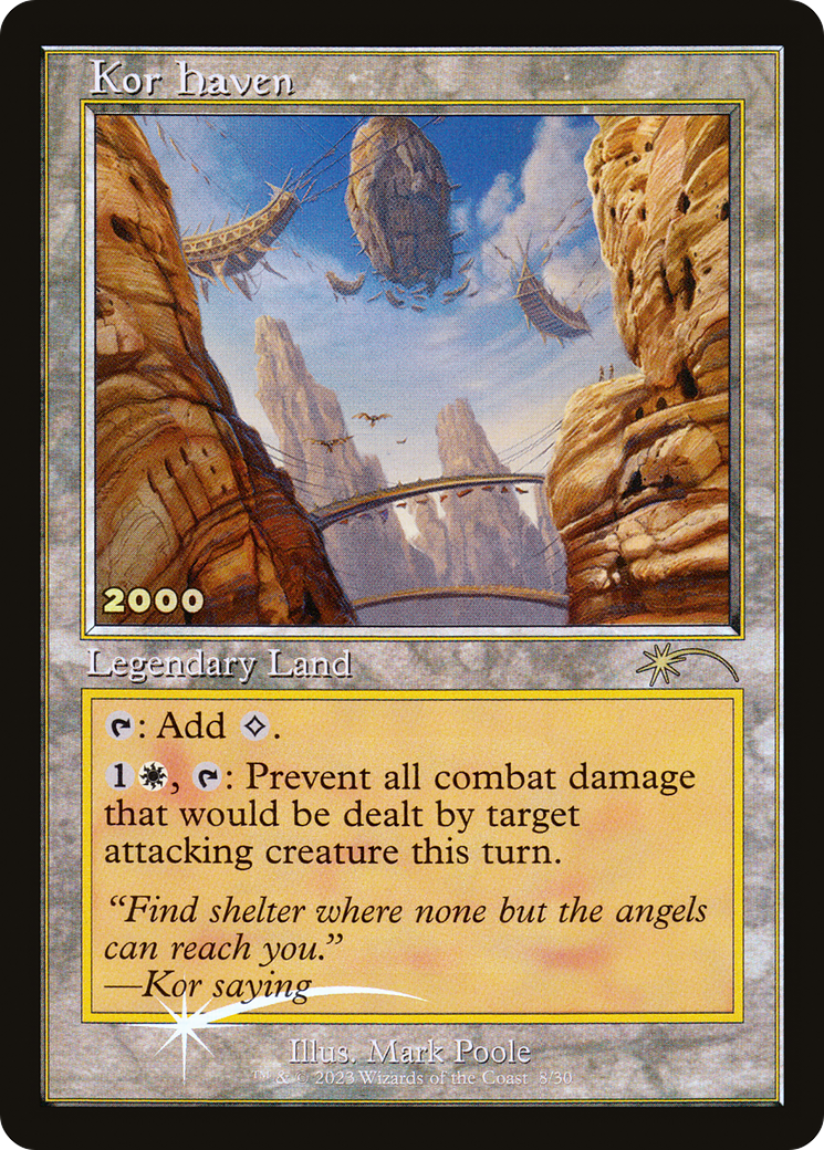 Kor Haven (Retro) (008) Foil - 30th Anniversary Play Promos