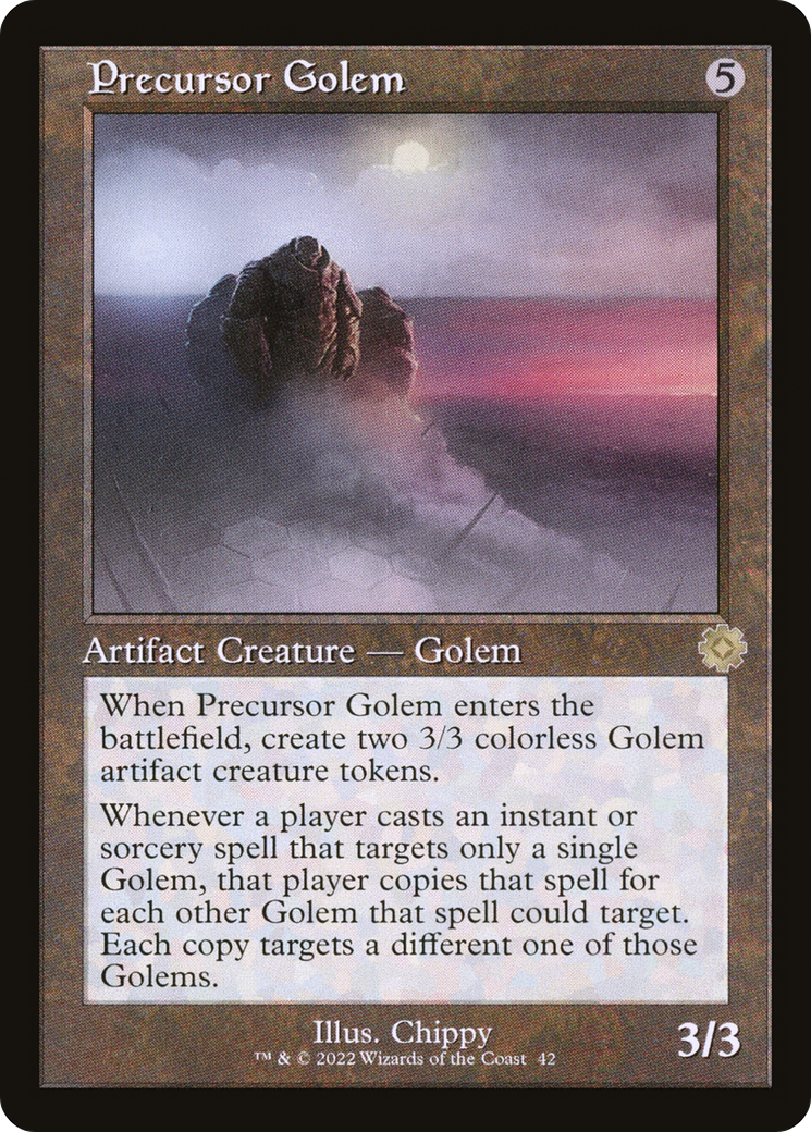 Precursor Golem (Retro) (042) - The Brothers' War Retro Artifacts