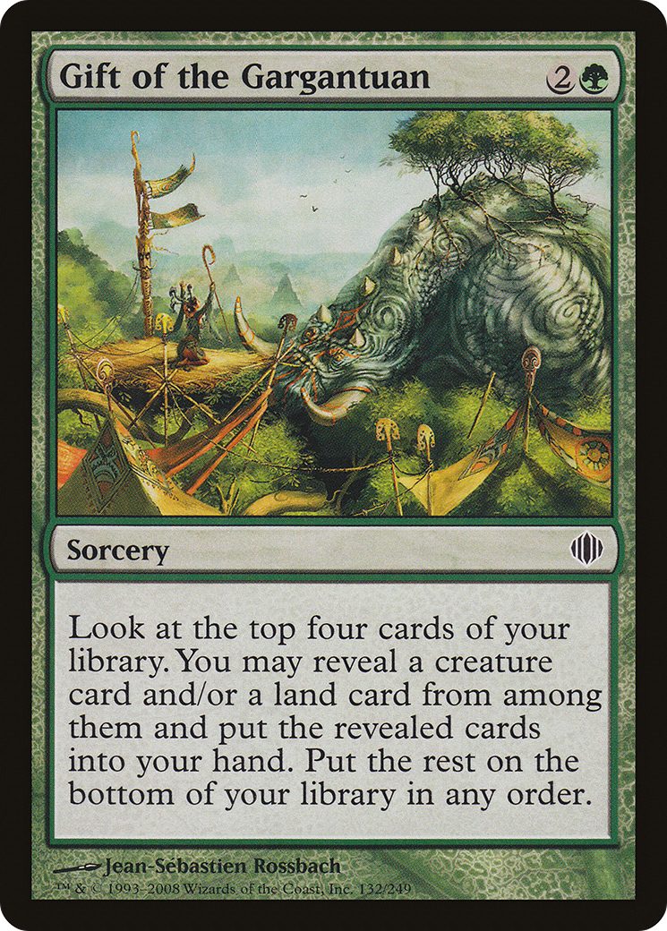 Gift of the Gargantuan (132) - Shards of Alara