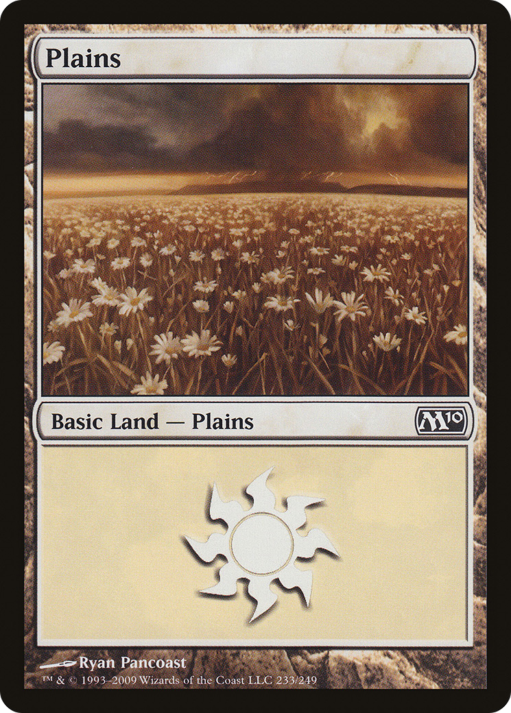 Plains (233) Foil - Magic 2010
