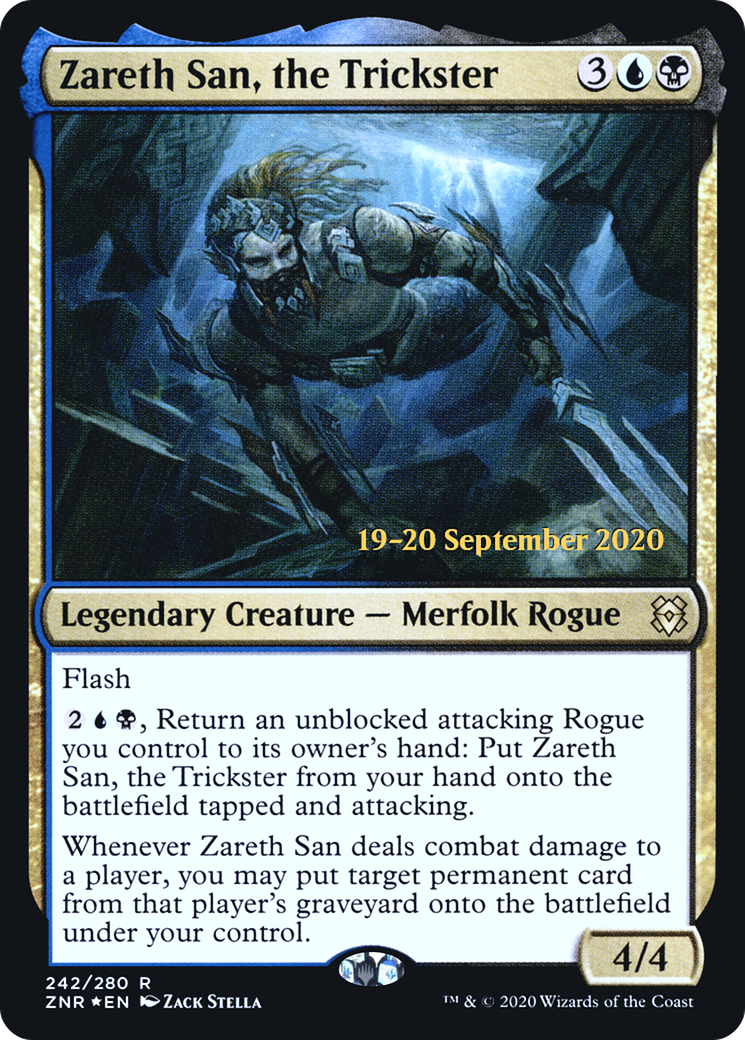 Zareth San, the Trickster (242) Foil - Zendikar Rising Promos