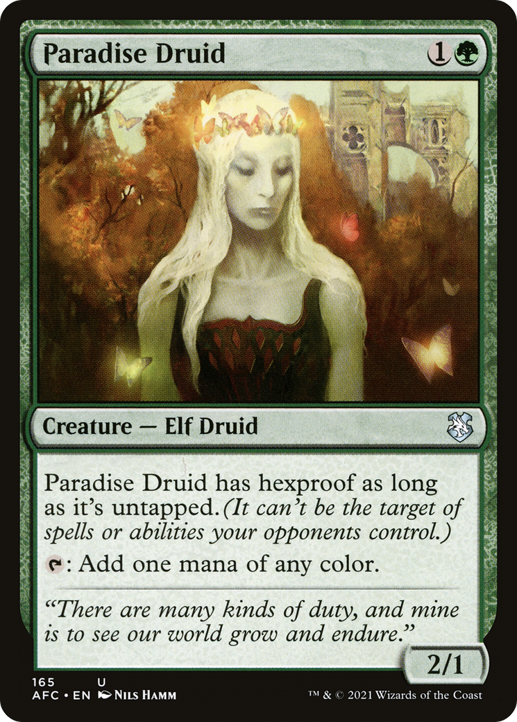 Paradise Druid (165) - Forgotten Realms Commander