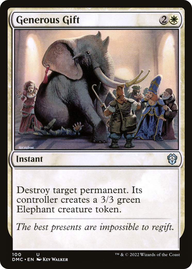 Generous Gift (100) - Dominaria United Commander