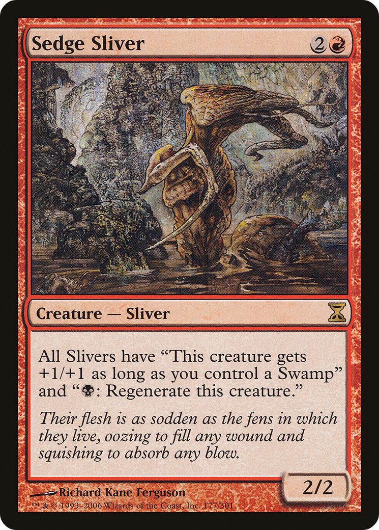 Sedge Sliver (177) Foil - Time Spiral