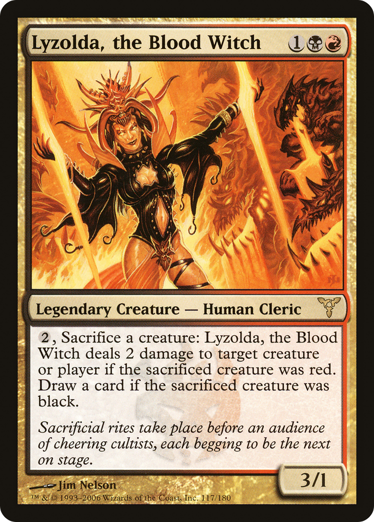 Lyzolda, the Blood Witch (117) Foil - Dissension