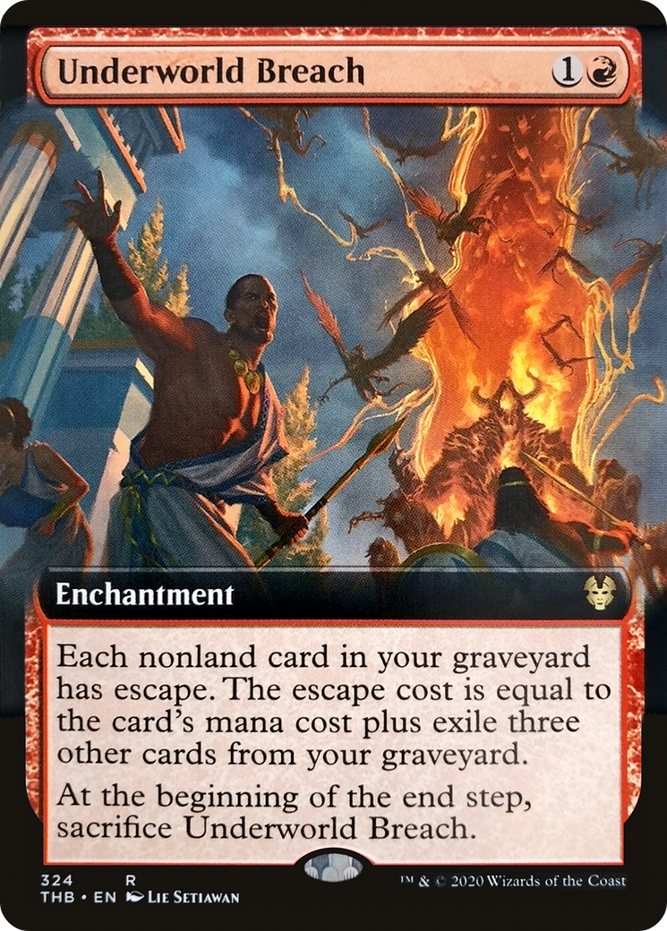 Underworld Breach (Extended Art) (324) Foil - Theros Beyond Death
