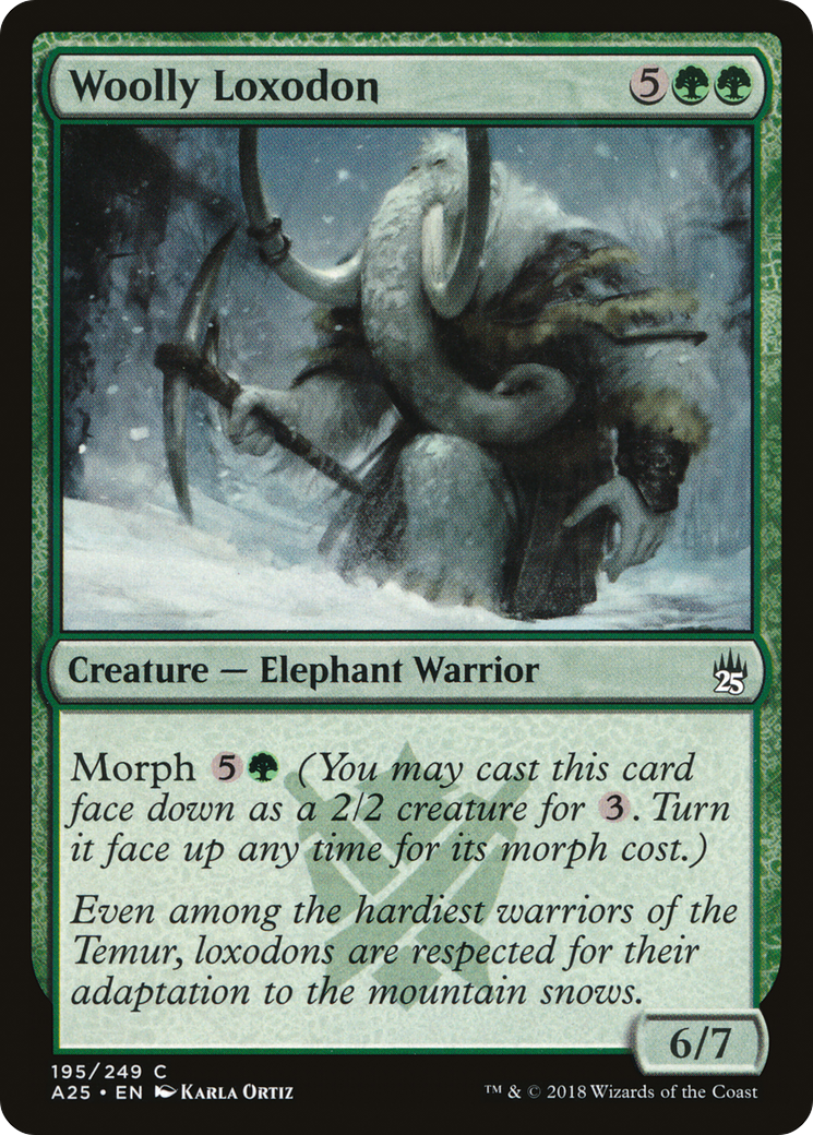 Woolly Loxodon (195) - Masters 25