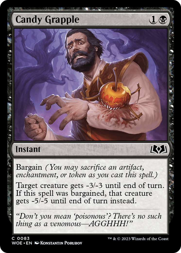 Candy Grapple (083) Foil - Wilds of Eldraine