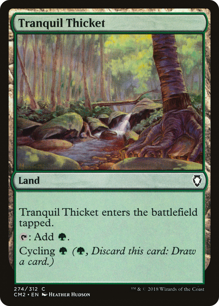 Tranquil Thicket (274) - Commander Anthology Volume II