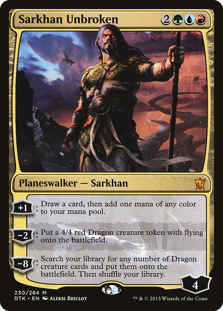 Sarkhan Unbroken (230) - Dragons of Tarkir